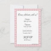 en'Lieber-Eintrittskarte Dankeskarte (Rückseite)