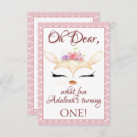 en'Lieber-Eintrittskarte Dankeskarte (Vorne/Hinten)