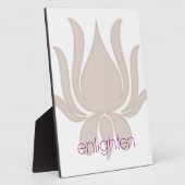 Enlighten Lotus Fotoplatte (Seite)