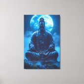 Enlightenment in Blue Leinwanddruck (Vorderseite)