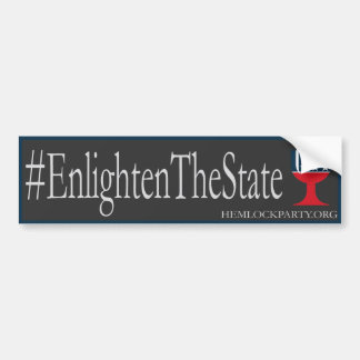 #EnlightenTheState - Dunkelheit Autoaufkleber