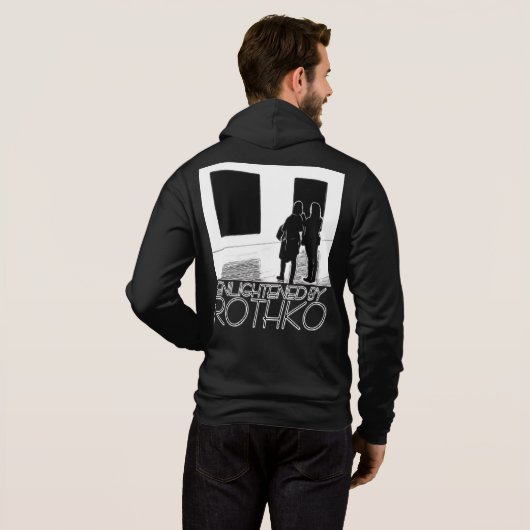 Enlightned durch Rothko Hoodie (Schwarz voll)
