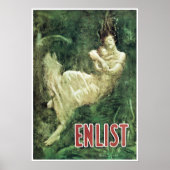 Enlist ~ Lusitania Tragedy Poster (Vorne)