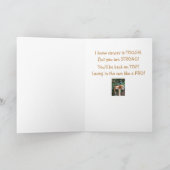 Enmutigung eines Freundes zum Krebs Karte (Innenseite)