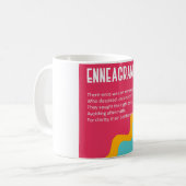 Enneagram Limerick Collection - Tasse des Kaffees (Vorderseite Links)