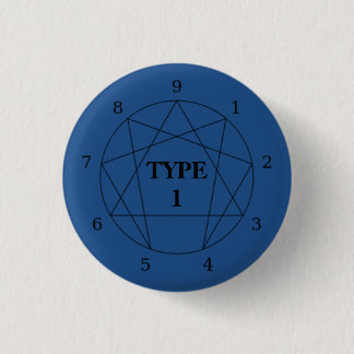 Enneagram Typ- 1knopf Button
