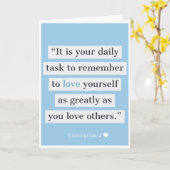 Enneagramm 2 - Helfer Karte (Gelbe Blume)