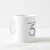 Enneagramm 5 - Die Tasse des Ermittlers (Vorderseite Links)