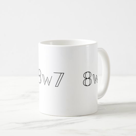 Enneagramm 8w7 Tasse (VorderseiteRechts)