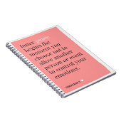 Enneagramm 9 Notebook Notizblock (Rechte Seite)