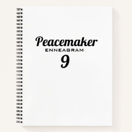 Enneagramm-9-Peacemaker-Journal Notizblock
