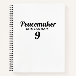 Enneagramm-9-Peacemaker-Journal Notizblock
