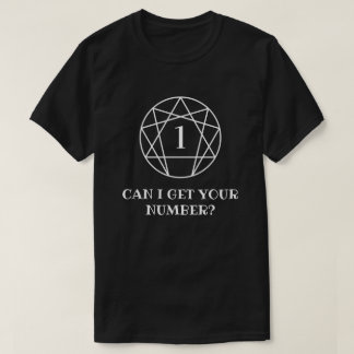 Enneagramm Custom Kann ich Ihre Nummer erhalten? T-Shirt