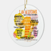 Enneagramm Typ 1 - Ich bin der Reformer Keramik Ornament (Links)