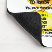 Enneagramm Typ 1 - Ich bin der Reformer Mousepad (Ecke)