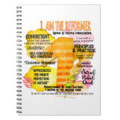 Enneagramm Typ 1 - Ich bin der Reformer Notizblock (Vorderseite)