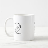 Enneagramm Typ 2 - Die Helper-Tasse Kaffeetasse (Links)