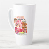 Enneagramm Typ 2 - Ich bin der Helfer Milchtasse (Linke Ecke)