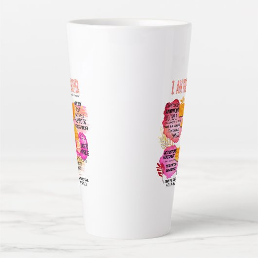 Enneagramm Typ 3 - Ich bin der Achiever Milchtasse (Vorderseite)