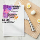 Enneagramm Typ 4 - Ich bin der Individualist Geschirrtuch (Viertel Falte)