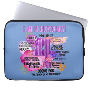 Enneagramm Typ 4 - Ich bin der Individualist Laptopschutzhülle