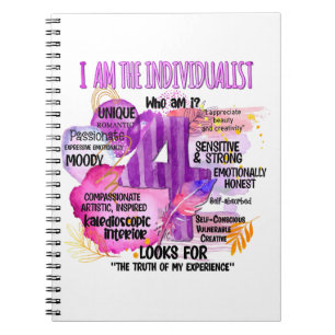 Enneagramm Typ 4 - Ich bin der Individualist Notizblock