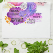 Enneagramm Typ 5 - Ich bin der Denker Geschirrtuch (Gefaltet)