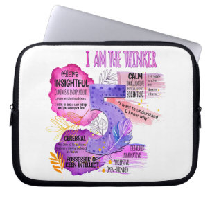 Enneagramm Typ 5 - Ich bin der Denker Laptopschutzhülle