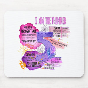 Enneagramm Typ 5 - Ich bin der Denker Mousepad
