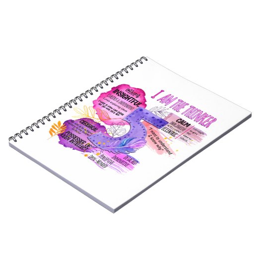 Enneagramm Typ 5 - Ich bin der Denker Notizblock (Linke Seite)