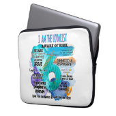 Enneagramm Typ 6 - Ich bin Loyalist Laptopschutzhülle (Vorderseite Links)