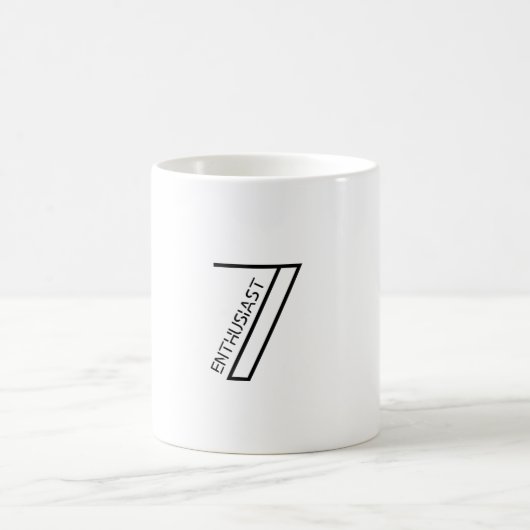 Enneagramm Typ 7 - Die Enthusiasten-Tasse Kaffeetasse (Mittel)