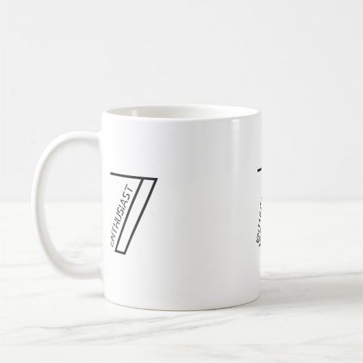 Enneagramm Typ 7 - Die Enthusiasten-Tasse Kaffeetasse (Links)