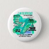 Enneagramm Typ 7 - Ich bin der Enthusiast Button (Vorderseite)