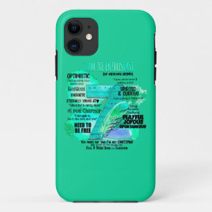 Enneagramm Typ 7 - Ich bin der Enthusiast Case-Mate iPhone Hülle