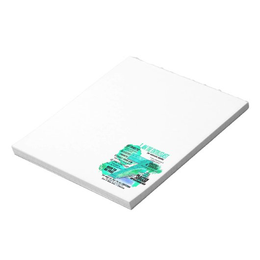 Enneagramm Typ 7 - Ich bin der Enthusiast Notizblock (Rotiert)