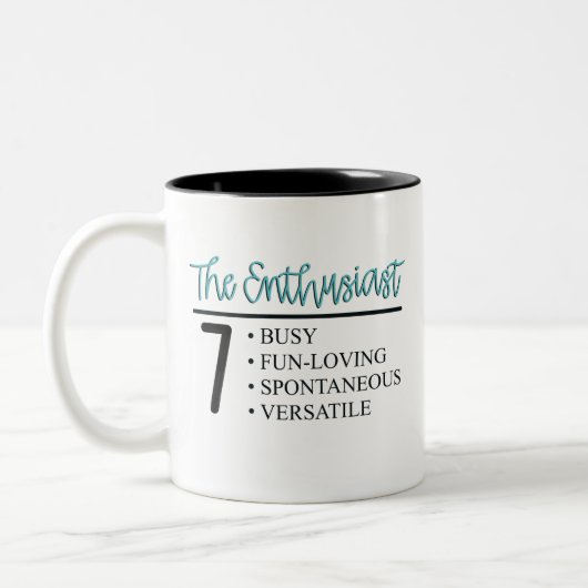 Enneagramm Typ 7 Tasse (Links)