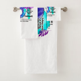 Enneagramm Typ 8 - Ich bin der Challenger Badhandtuch Set