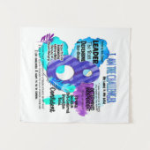 Enneagramm Typ 8 - Ich bin der Challenger Wandteppich (Vorderseite (Horizontal))