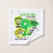 Enneagramm Typ 9 - Ich bin der Friedensstifter Badhandtuch Set (Waschlappen)