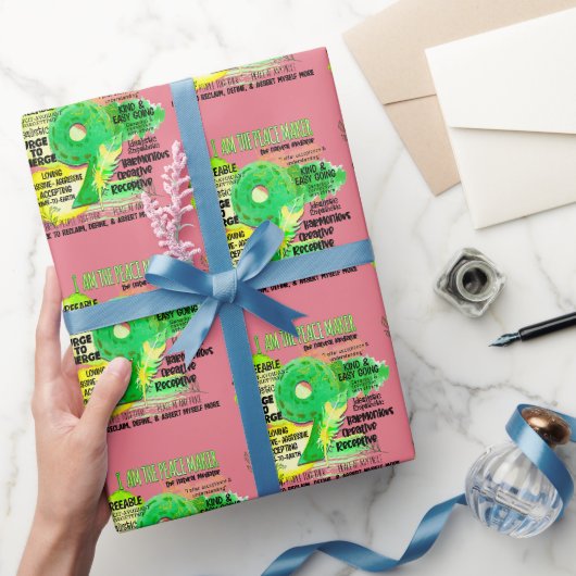Enneagramm Typ 9 - Ich bin der Friedensstifter Geschenkpapier (Schenken)