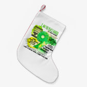 Enneagramm Typ 9 - Ich bin der Friedensstifter Kleiner Weihnachtsstrumpf (Vorderansicht (hängend))