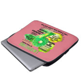 Enneagramm Typ 9 - Ich bin der Friedensstifter Laptopschutzhülle (Vorne Knopf)