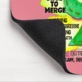 Enneagramm Typ 9 - Ich bin der Friedensstifter Mousepad (Ecke)