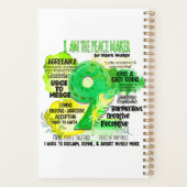 Enneagramm Typ 9 - Ich bin der Friedensstifter Planer (Rückseite)