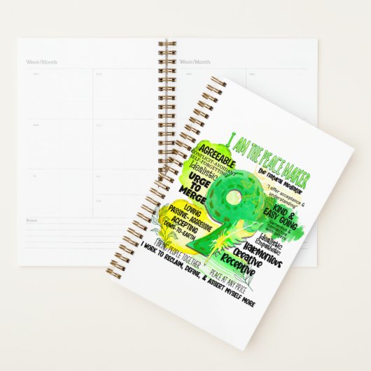 Enneagramm Typ 9 - Ich bin der Friedensstifter Planer (Anzeige)