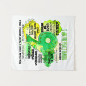 Enneagramm Typ 9 - Ich bin der Friedensstifter Wandteppich (Vorderseite (Horizontal))