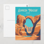 Ennedi-Massiv Tschad Postkarte (Vorne/Hinten)