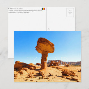 Ennedi, Tschad Reise-Postkarte Postkarte