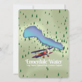 Ennerdale Water , Lake District Reiseplakat (Rückseite)